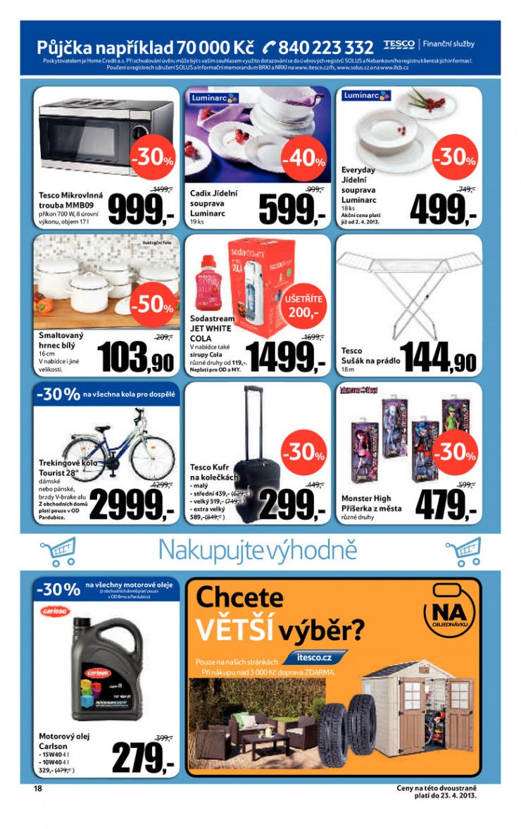 leták Tesco velké hypermarkety od 10.4.2013 strana 1 leták Tesco velké hypermarkety od 10.4.2013 strana 1
