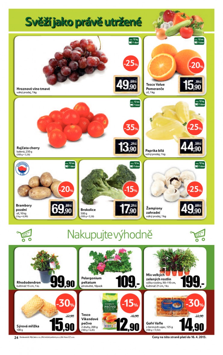 leták Tesco velké hypermarkety od 10.4.2013 strana 1 leták Tesco velké hypermarkety od 10.4.2013 strana 1