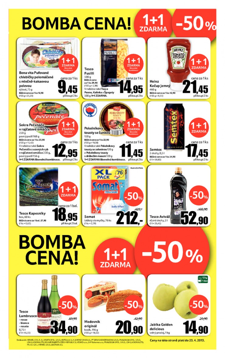 leták Tesco supermarkety od 10.4.2013 strana 1 leták Tesco supermarkety od 10.4.2013 strana 1