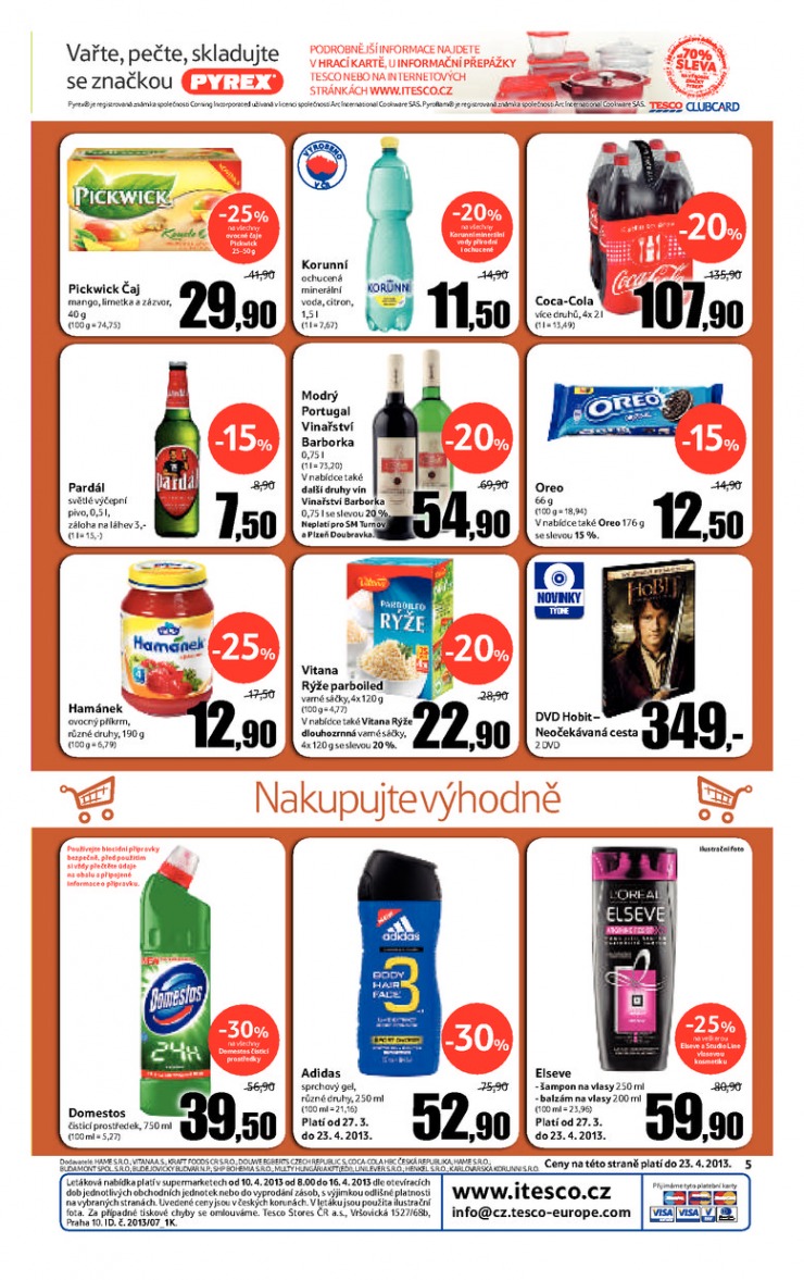 leták Tesco supermarkety od 10.4.2013 strana 1 leták Tesco supermarkety od 10.4.2013 strana 1