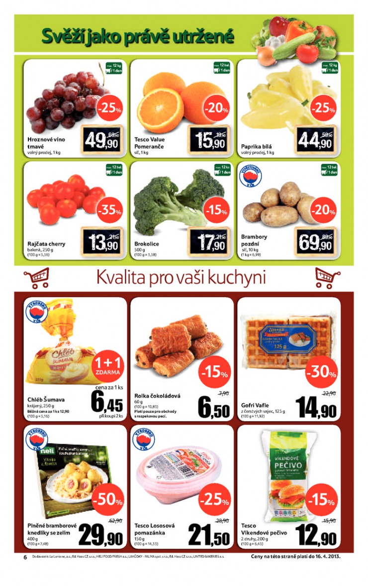 leták Tesco supermarkety od 10.4.2013 strana 1 leták Tesco supermarkety od 10.4.2013 strana 1