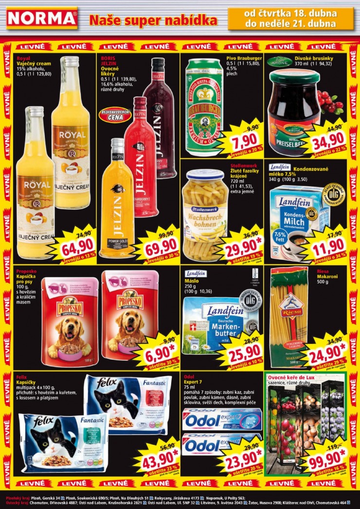 let�k Norma Aktu�ln� let�k od 15.4.2013 strana 1