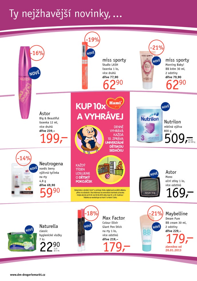 leták DM drogerie Journal 2. část od 10.4.2013 strana 1 leták DM drogerie Journal 2. část od 10.4.2013 strana 1
