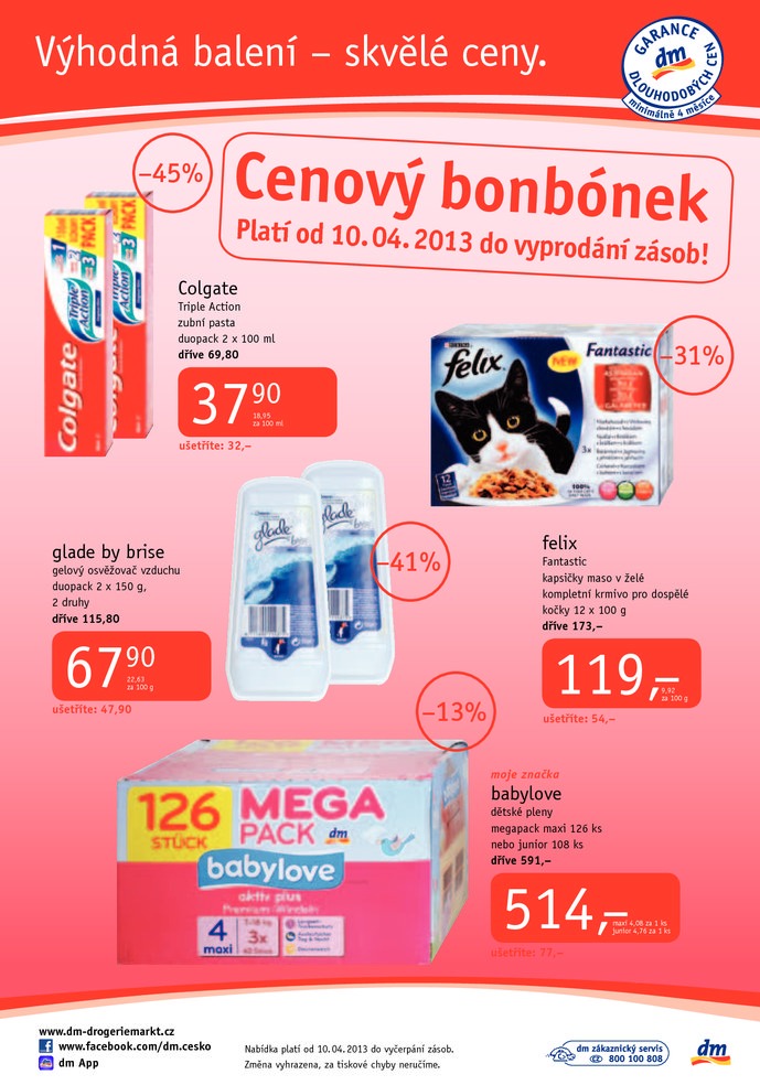leták DM drogerie Journal 2. část od 10.4.2013 strana 1 leták DM drogerie Journal 2. část od 10.4.2013 strana 1