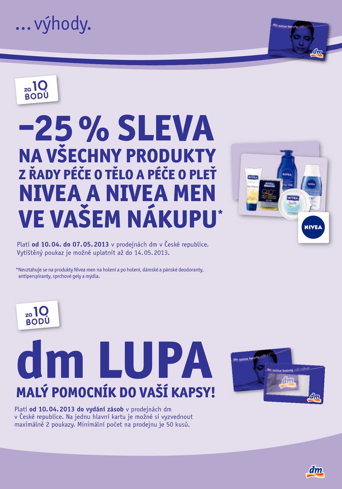 leták DM drogerie Journal od 10.4.2013 strana 1 leták DM drogerie Journal od 10.4.2013 strana 1