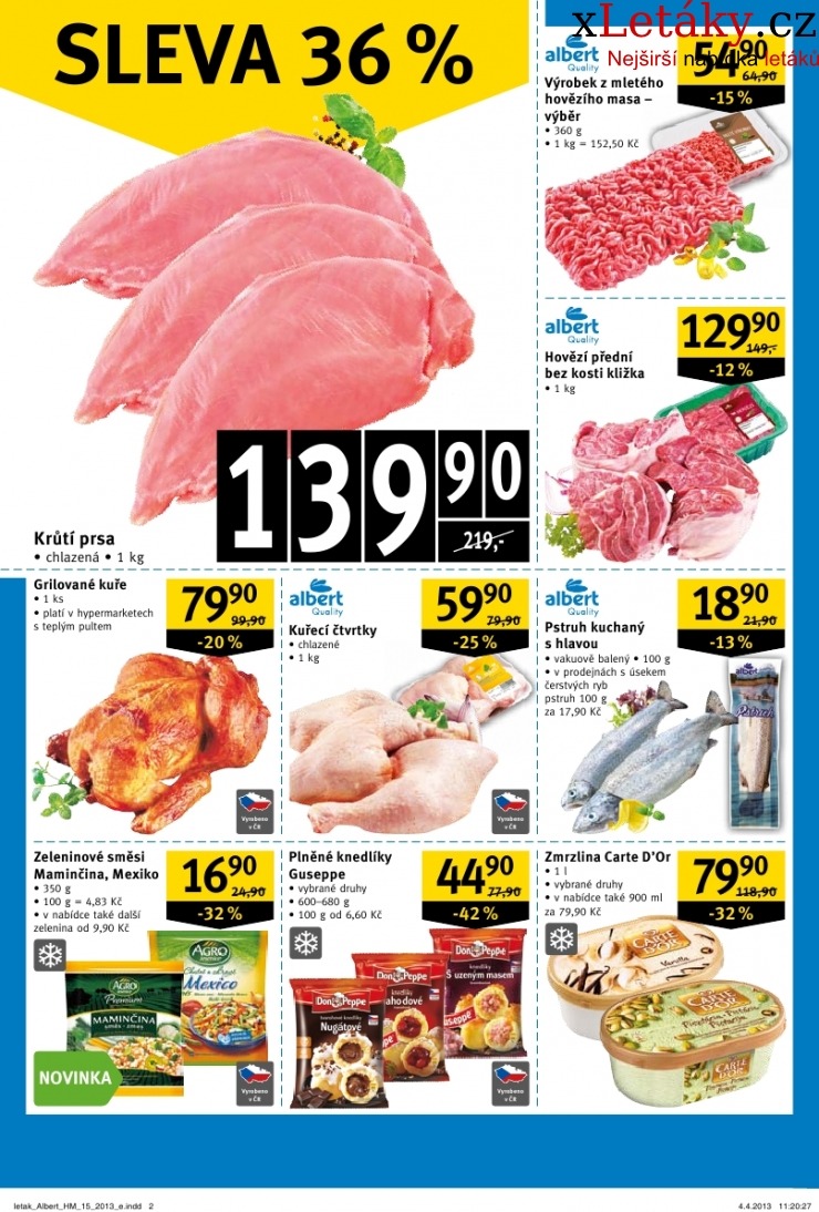 leták Albert Hypermarket akční leták strana 1 leták Albert Hypermarket akční leták strana 1
