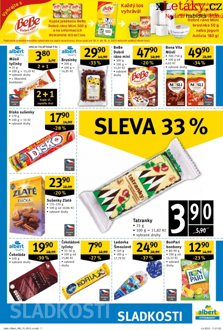 leták Albert Hypermarket akční leták strana 1 leták Albert Hypermarket akční leták strana 1