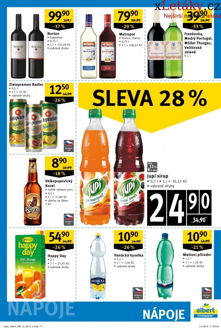 leták Albert Hypermarket akční leták strana 1 leták Albert Hypermarket akční leták strana 1