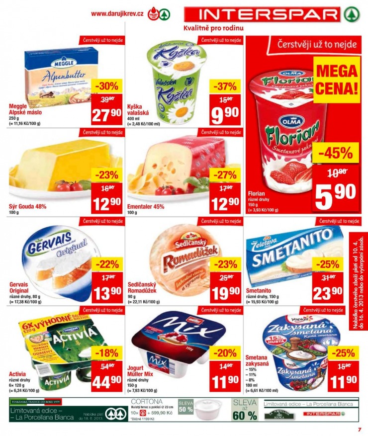 leták Interspar Akční nabídka od 10.4.2013 strana 1 leták Interspar Akční nabídka od 10.4.2013 strana 1