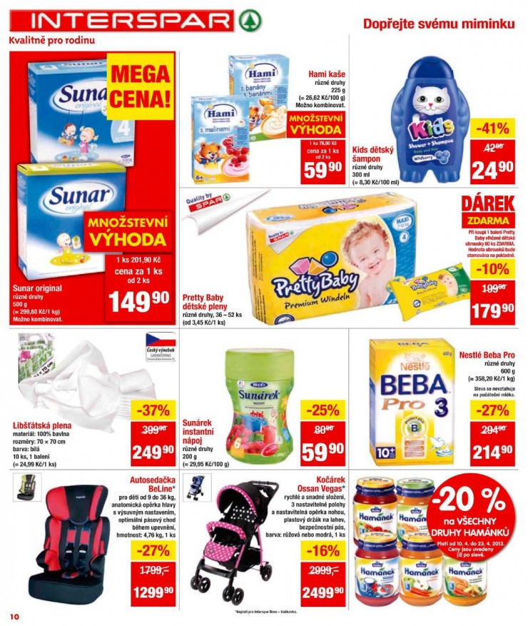 leták Interspar Akční nabídka od 10.4.2013 strana 1 leták Interspar Akční nabídka od 10.4.2013 strana 1