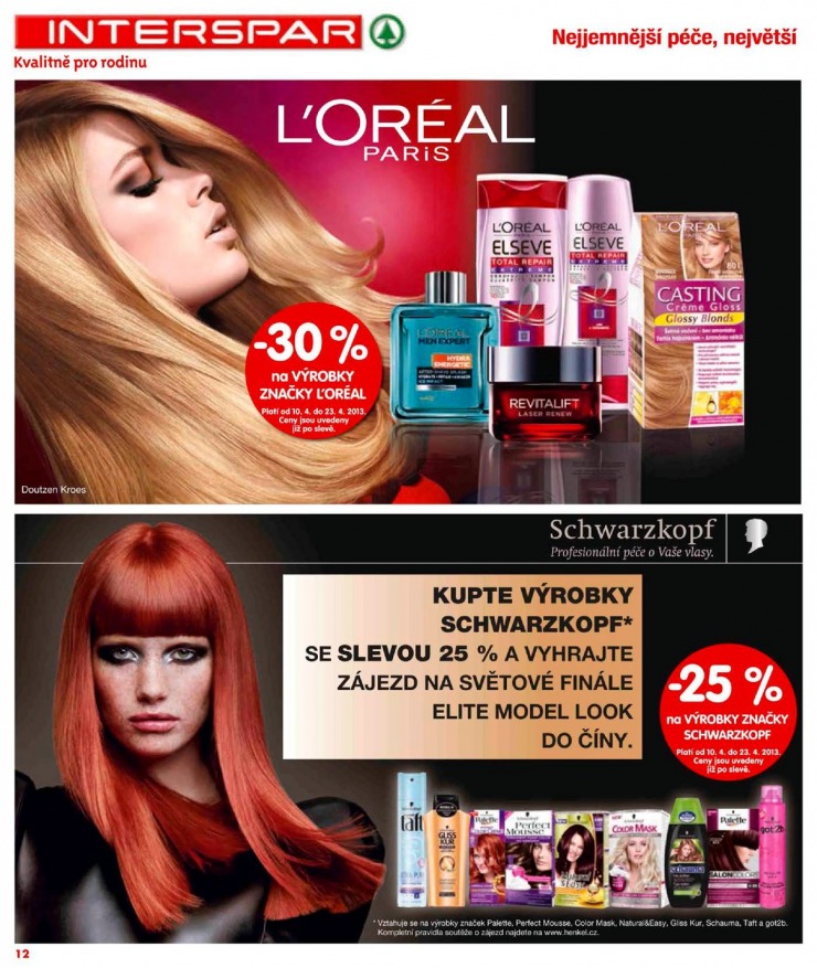 leták Interspar Akční nabídka od 10.4.2013 strana 1 leták Interspar Akční nabídka od 10.4.2013 strana 1