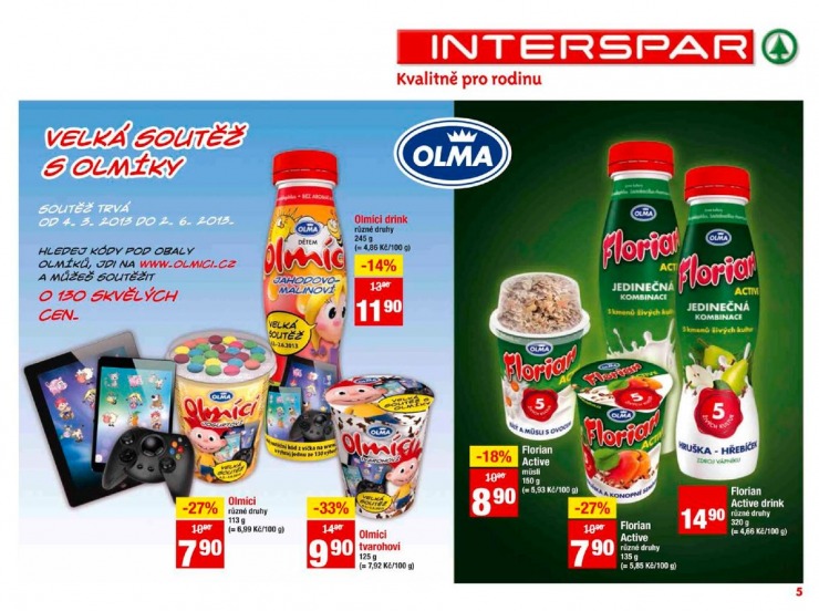 leták Interspar žádané značky od 10.4.2013 strana 1 leták Interspar žádané značky od 10.4.2013 strana 1