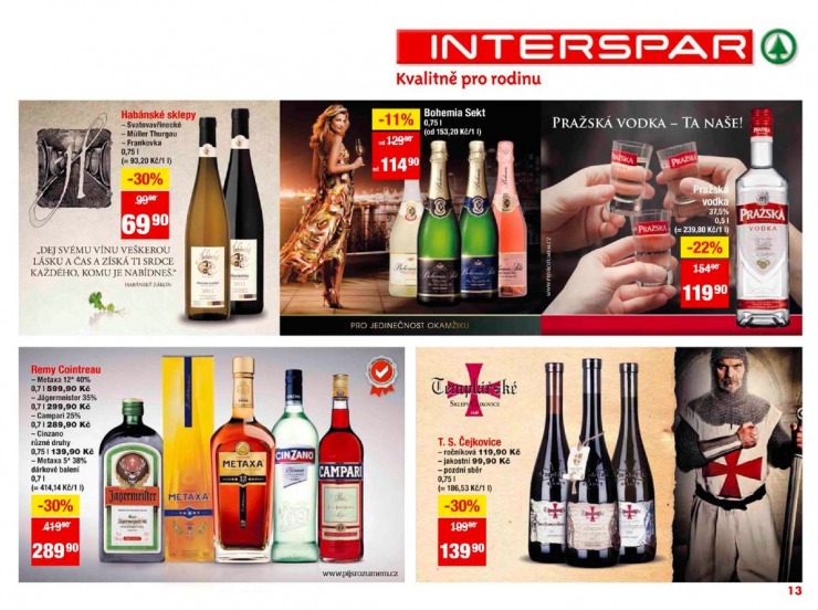 leták Interspar žádané značky od 10.4.2013 strana 1 leták Interspar žádané značky od 10.4.2013 strana 1