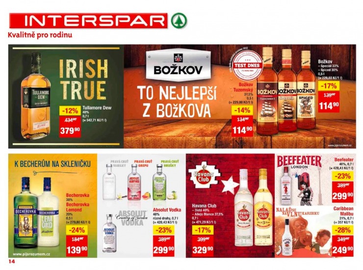 leták Interspar žádané značky od 10.4.2013 strana 1 leták Interspar žádané značky od 10.4.2013 strana 1