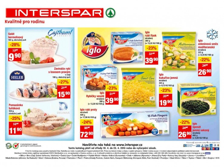leták Interspar žádané značky od 10.4.2013 strana 1 leták Interspar žádané značky od 10.4.2013 strana 1