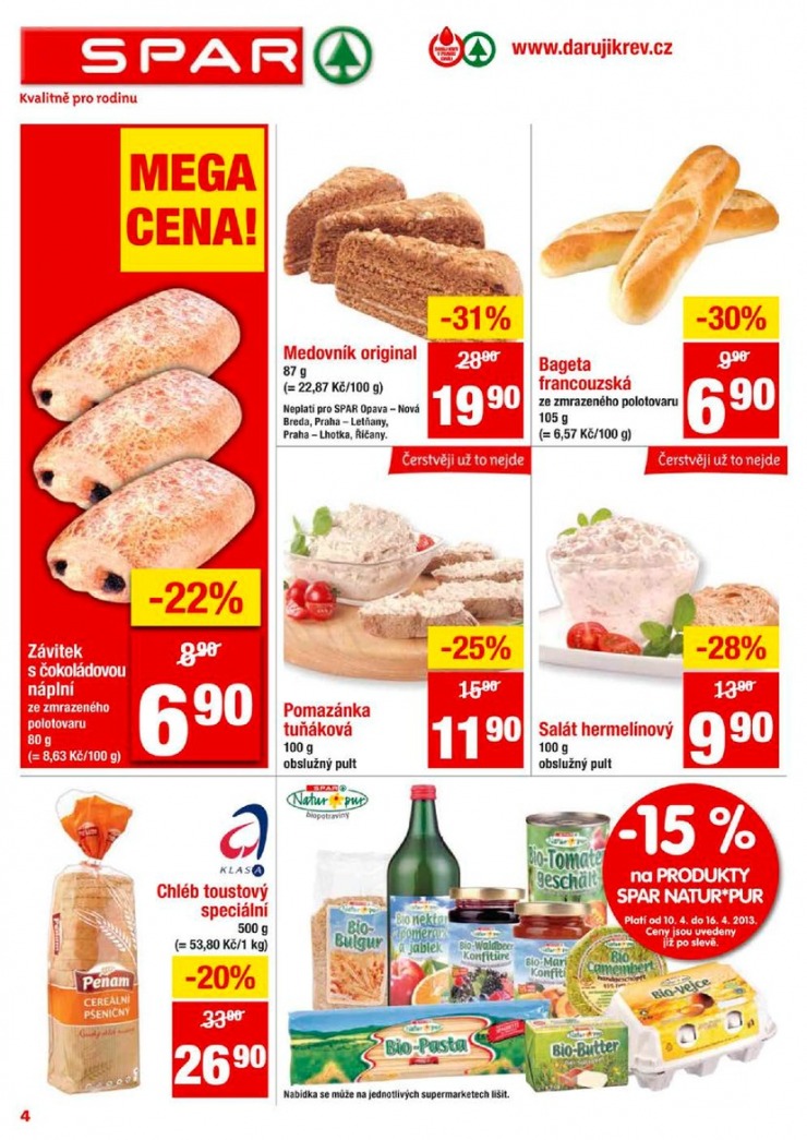 let�k Interspar nab�dka Spar od 10.4.2013 strana 1