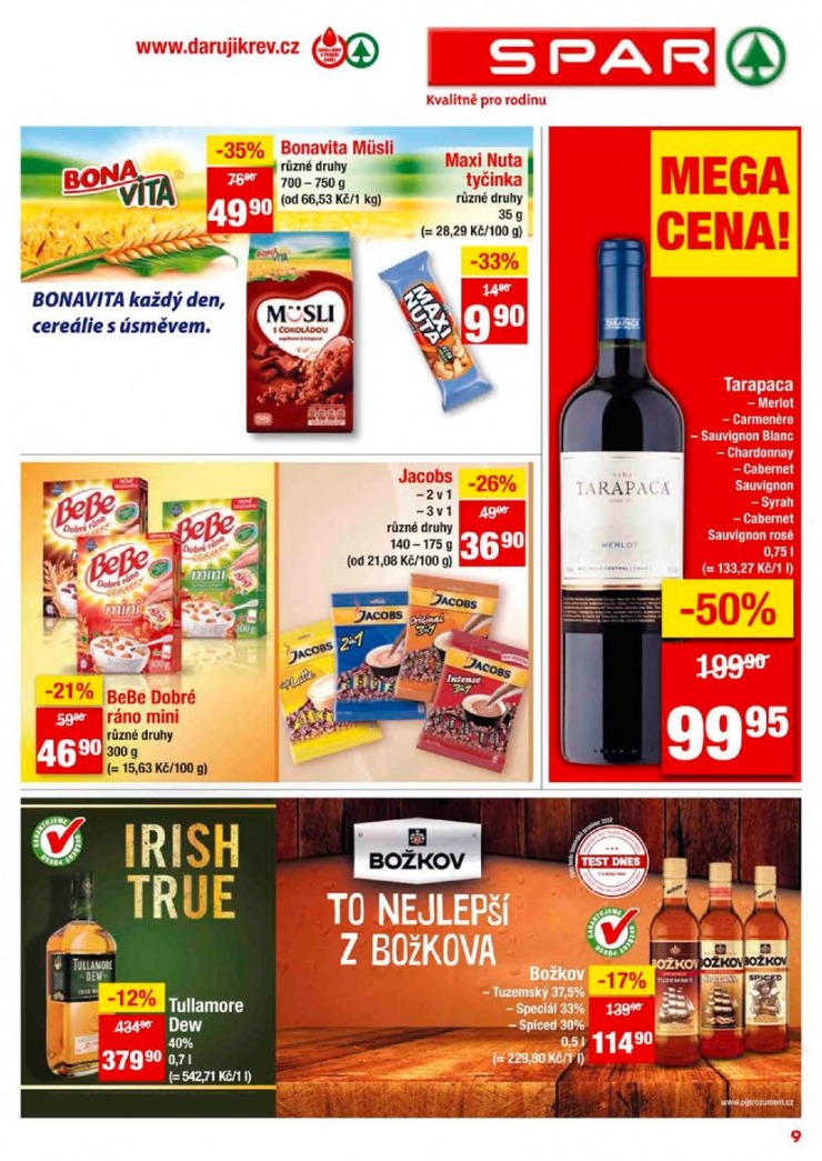 let�k Interspar nab�dka Spar od 10.4.2013 strana 1