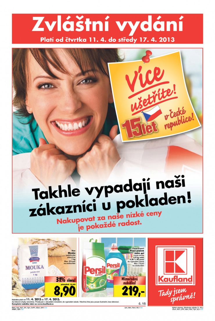 leták Kaufland Aktuální nabídka od 11.4.2013 strana 1 leták Kaufland Aktuální nabídka od 11.4.2013 strana 1