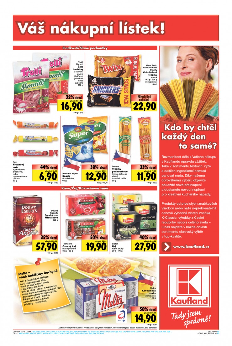 leták Kaufland Aktuální nabídka od 11.4.2013 strana 1 leták Kaufland Aktuální nabídka od 11.4.2013 strana 1