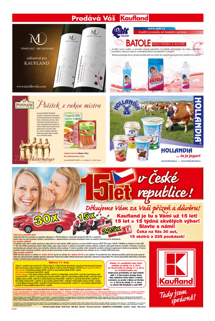 leták Kaufland Aktuální nabídka od 11.4.2013 strana 1 leták Kaufland Aktuální nabídka od 11.4.2013 strana 1