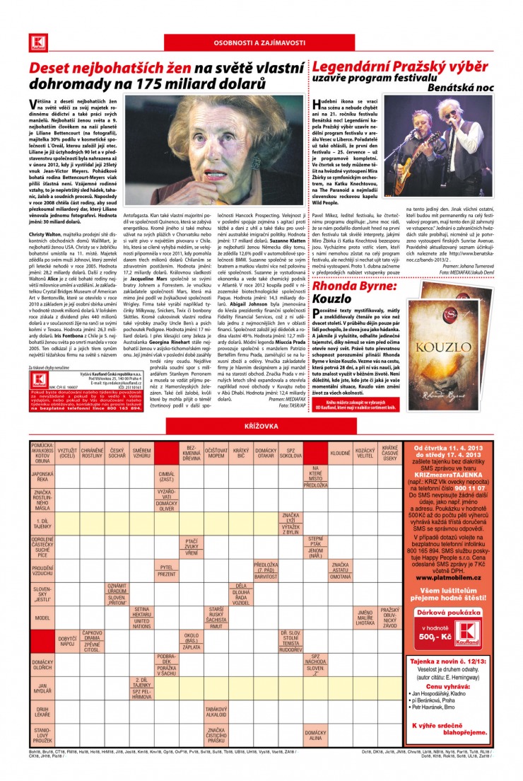 leták Kaufland Aktuální nabídka od 11.4.2013 strana 1 leták Kaufland Aktuální nabídka od 11.4.2013 strana 1