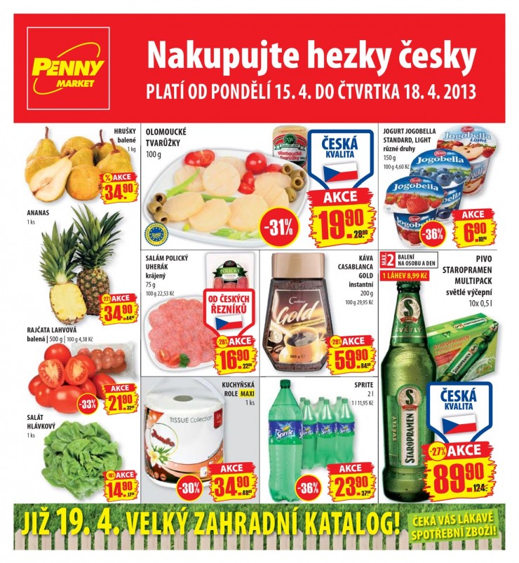 letk Penny Aktuln nabdka od 15.4.2013 strana 1