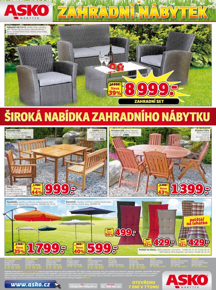 leták Asko nábytek katalog od 11.4.2013 strana 1 leták Asko nábytek katalog od 11.4.2013 strana 1
