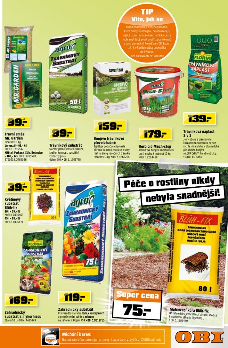 leták OBI Aktuální leták od 11.4.2013 strana 1 leták OBI Aktuální leták od 11.4.2013 strana 1