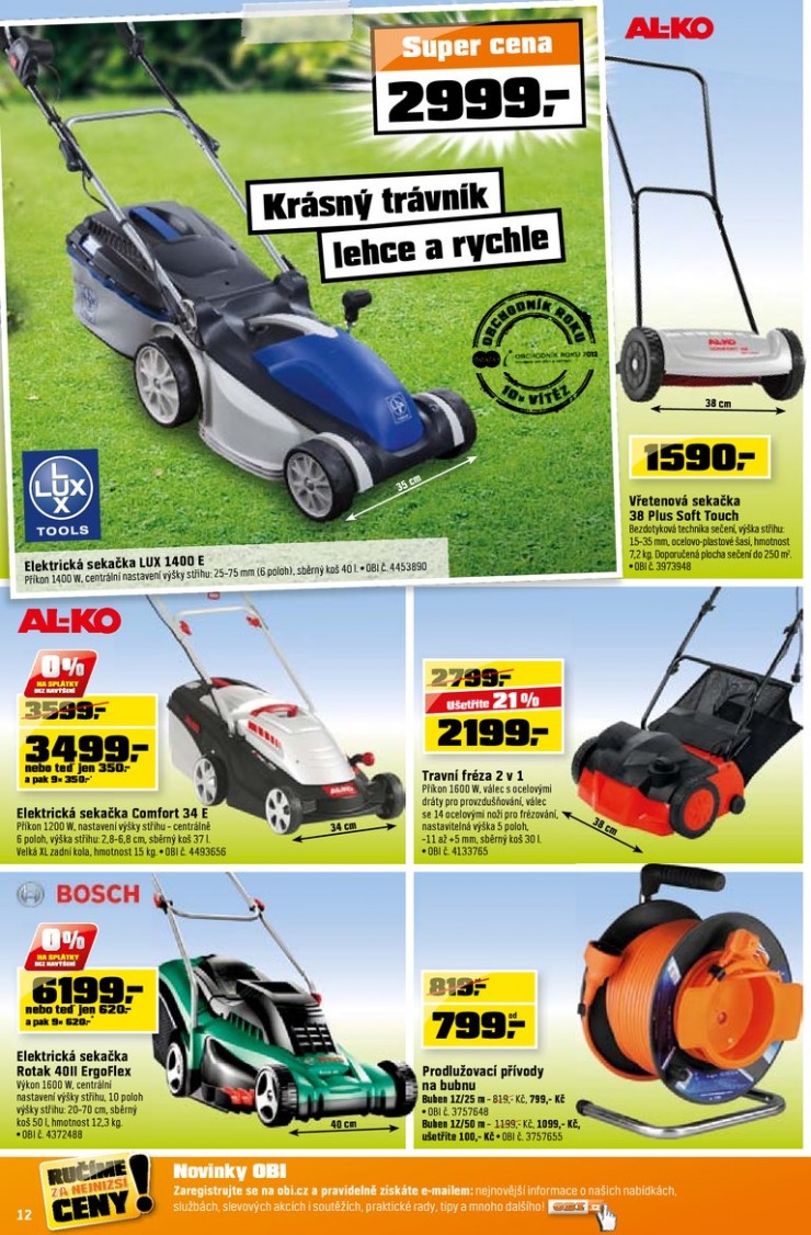 leták OBI Aktuální leták od 11.4.2013 strana 1 leták OBI Aktuální leták od 11.4.2013 strana 1