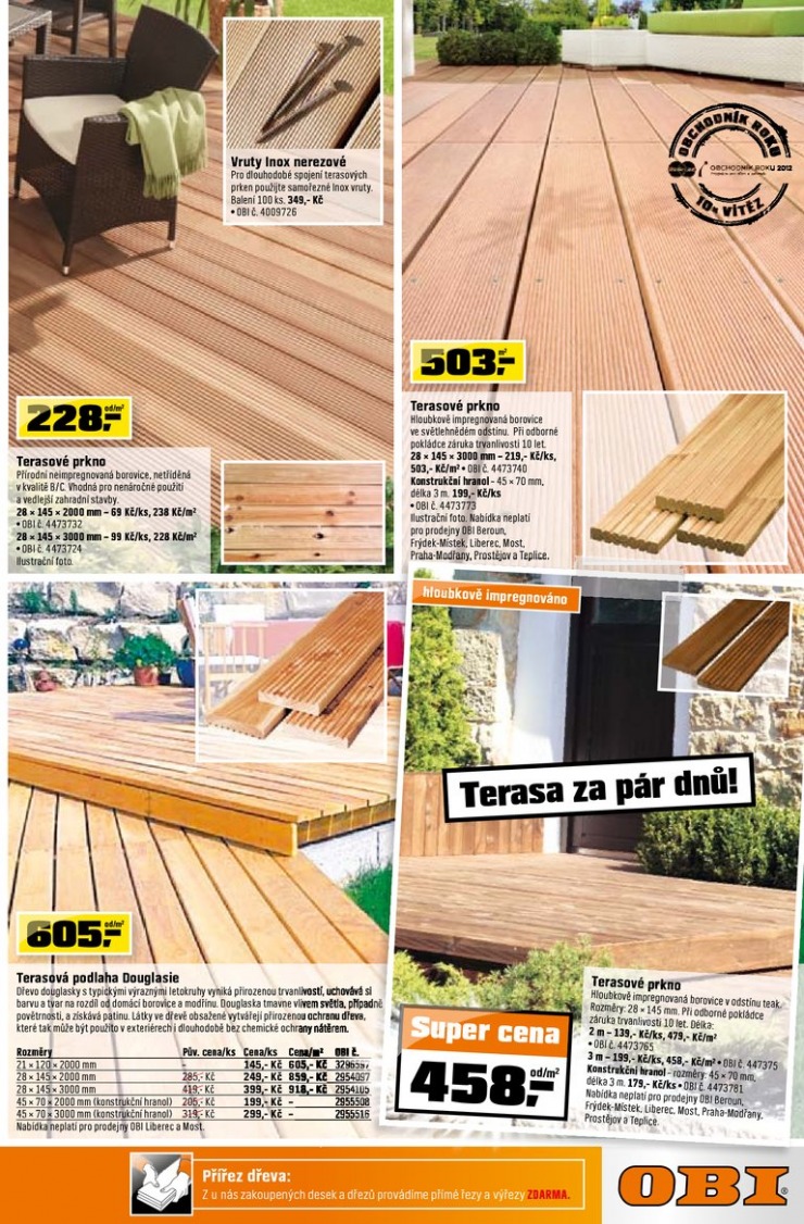 leták OBI Aktuální leták od 11.4.2013 strana 1 leták OBI Aktuální leták od 11.4.2013 strana 1