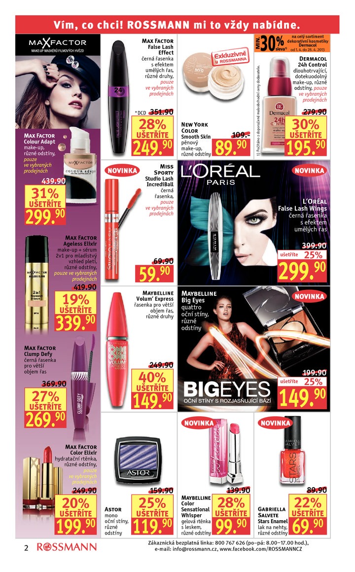 leták Rossmann Leták od 15.4.2013 strana 1 leták Rossmann Leták od 15.4.2013 strana 1
