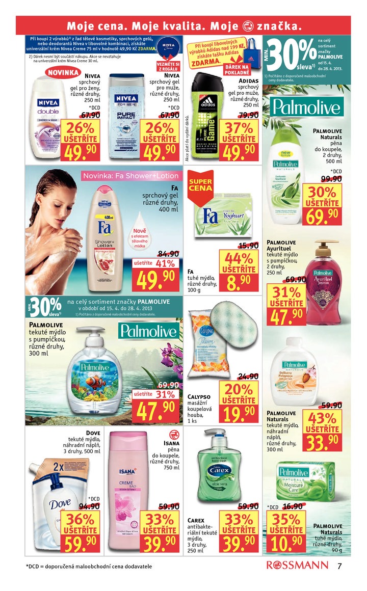 leták Rossmann Leták od 15.4.2013 strana 1 leták Rossmann Leták od 15.4.2013 strana 1