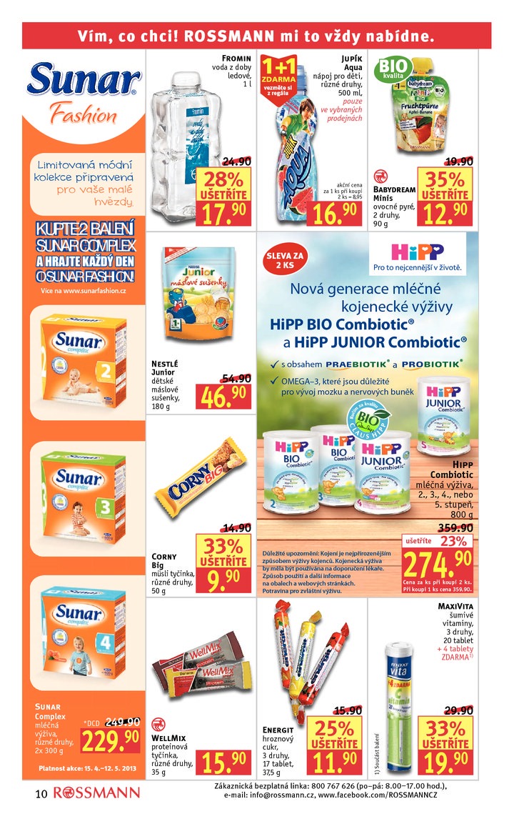 leták Rossmann Leták od 15.4.2013 strana 1 leták Rossmann Leták od 15.4.2013 strana 1