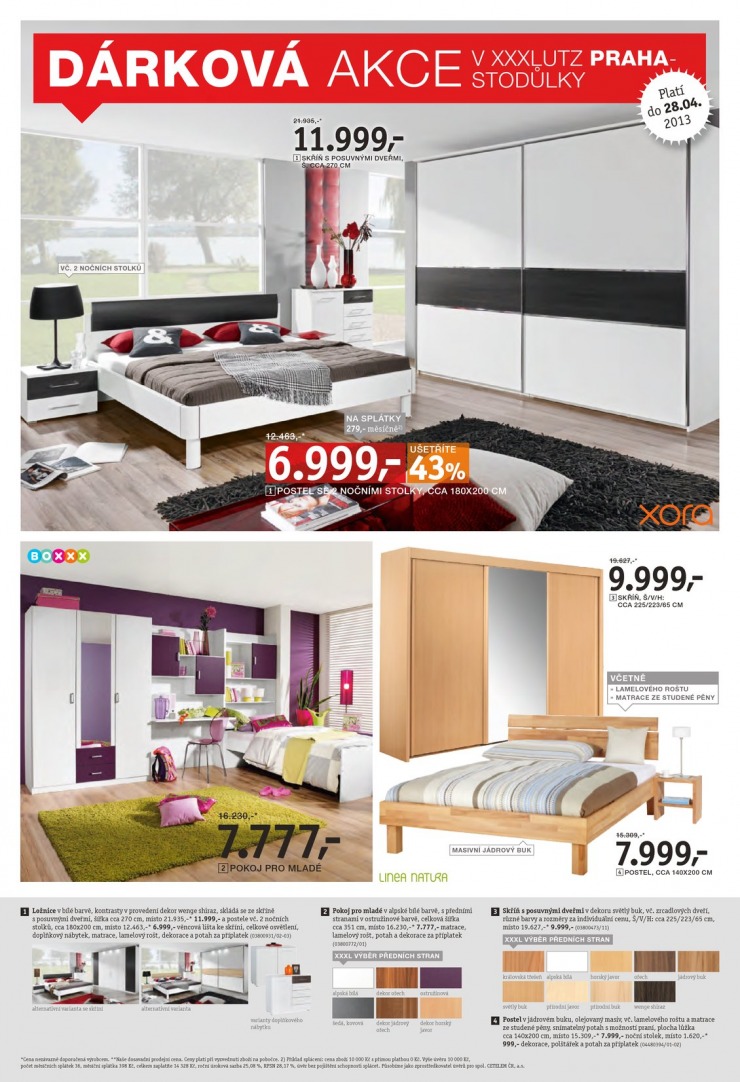 let�k XXXLutz D�rkov� akce Praha Stod�lky od 15.4.2013 strana 1