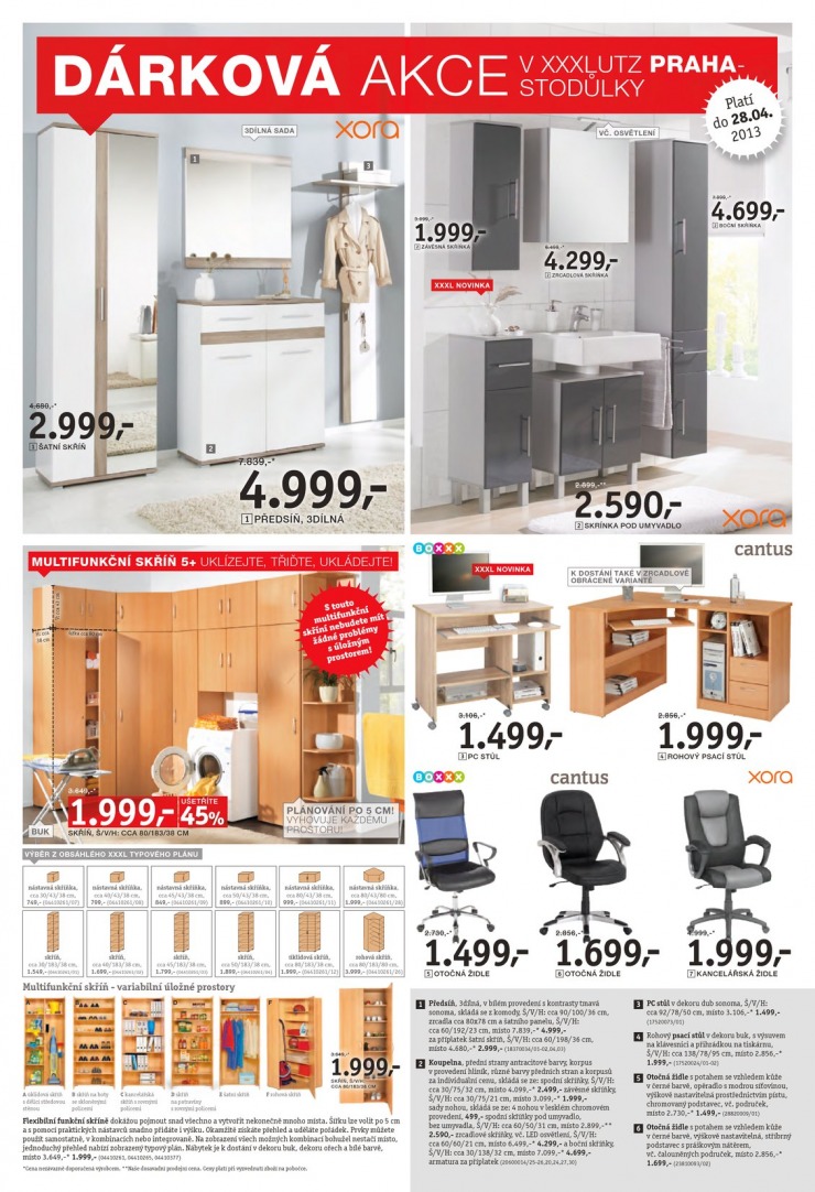 let�k XXXLutz D�rkov� akce Praha Stod�lky od 15.4.2013 strana 1