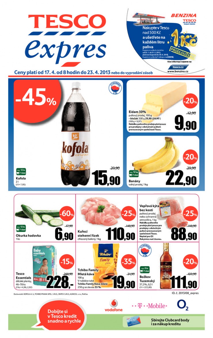 letk Tesco Expres obchody od 17.4.2013 strana 1