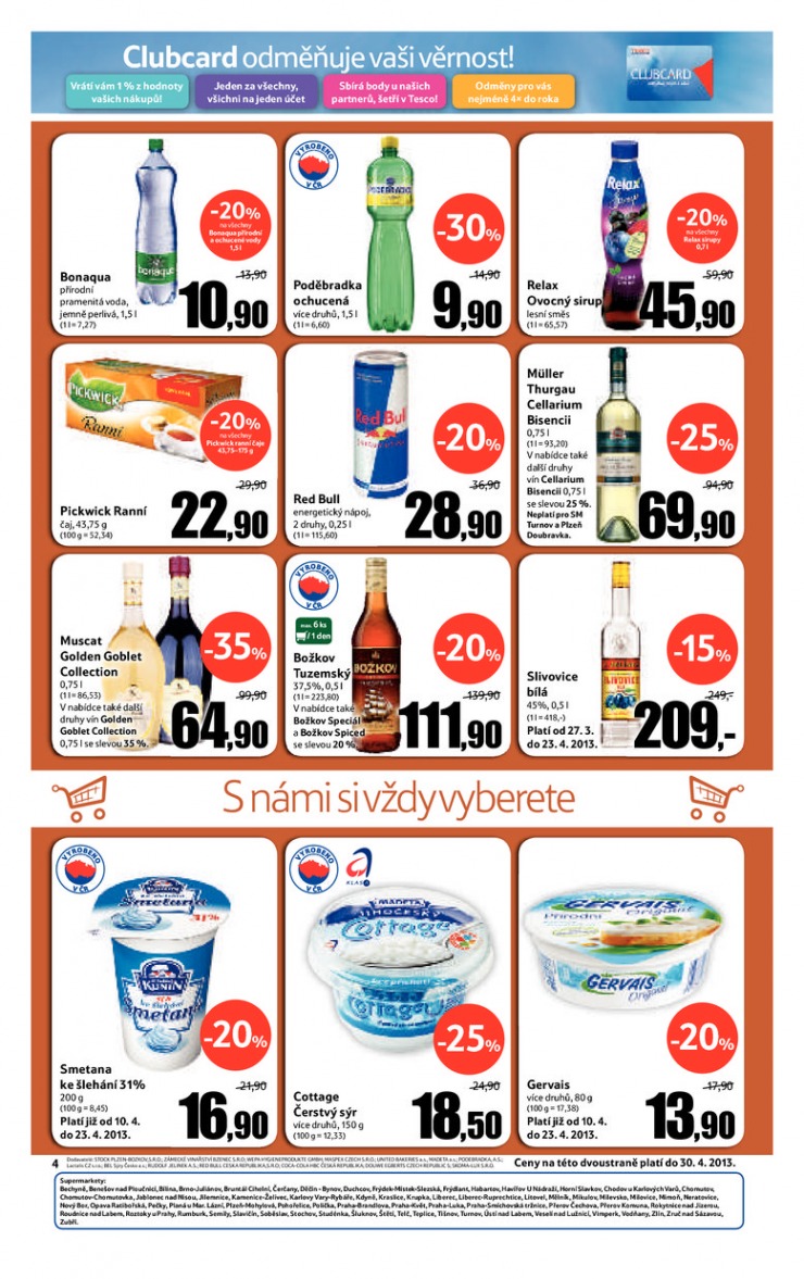 leták Tesco supermarkety od 17.4.2013 strana 1 leták Tesco supermarkety od 17.4.2013 strana 1