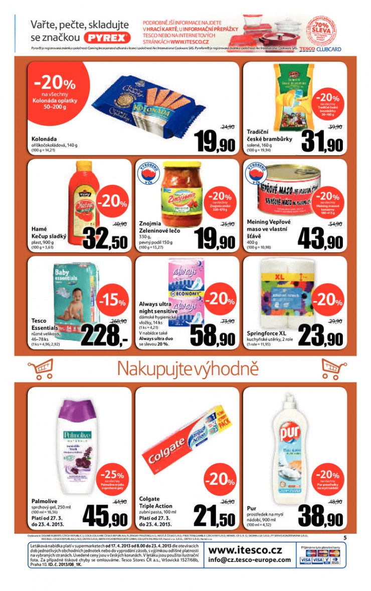 leták Tesco supermarkety od 17.4.2013 strana 1 leták Tesco supermarkety od 17.4.2013 strana 1