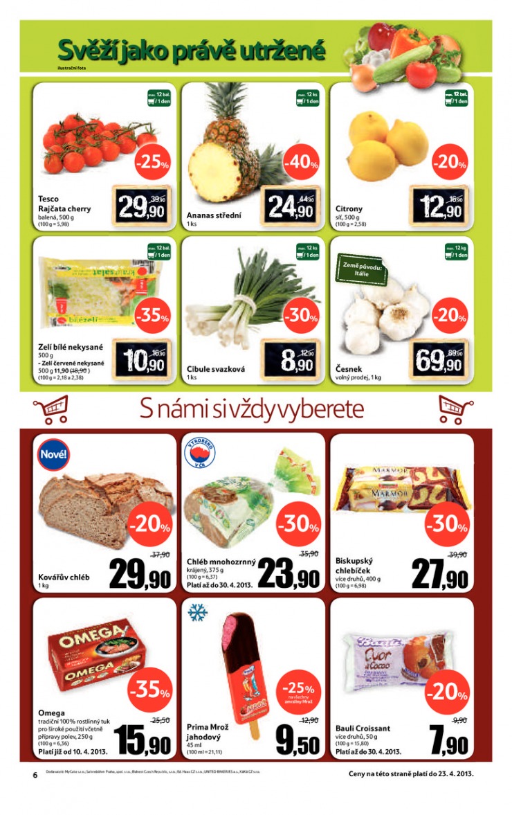 leták Tesco supermarkety od 17.4.2013 strana 1 leták Tesco supermarkety od 17.4.2013 strana 1