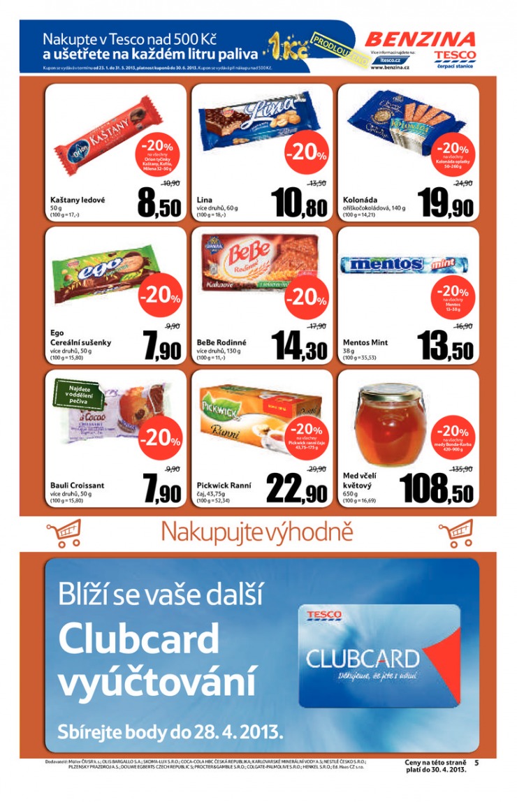 leták Tesco malé hypermarkety od 17.4.2013 strana 1 leták Tesco malé hypermarkety od 17.4.2013 strana 1