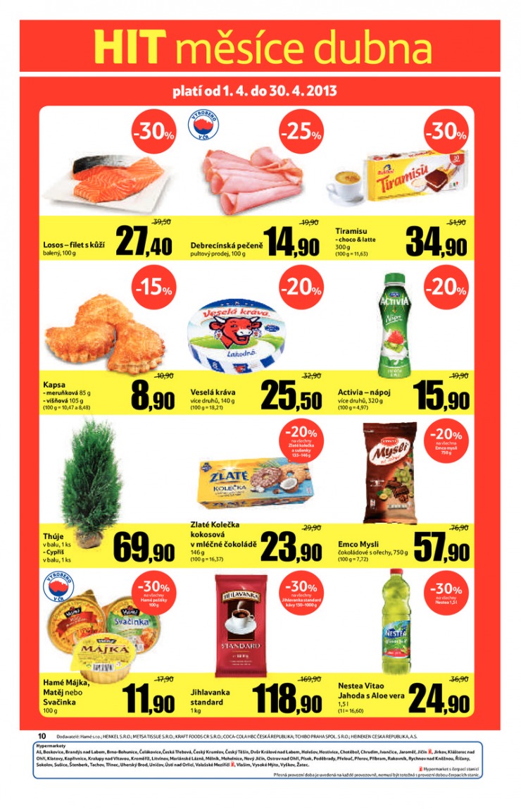leták Tesco malé hypermarkety od 17.4.2013 strana 1 leták Tesco malé hypermarkety od 17.4.2013 strana 1
