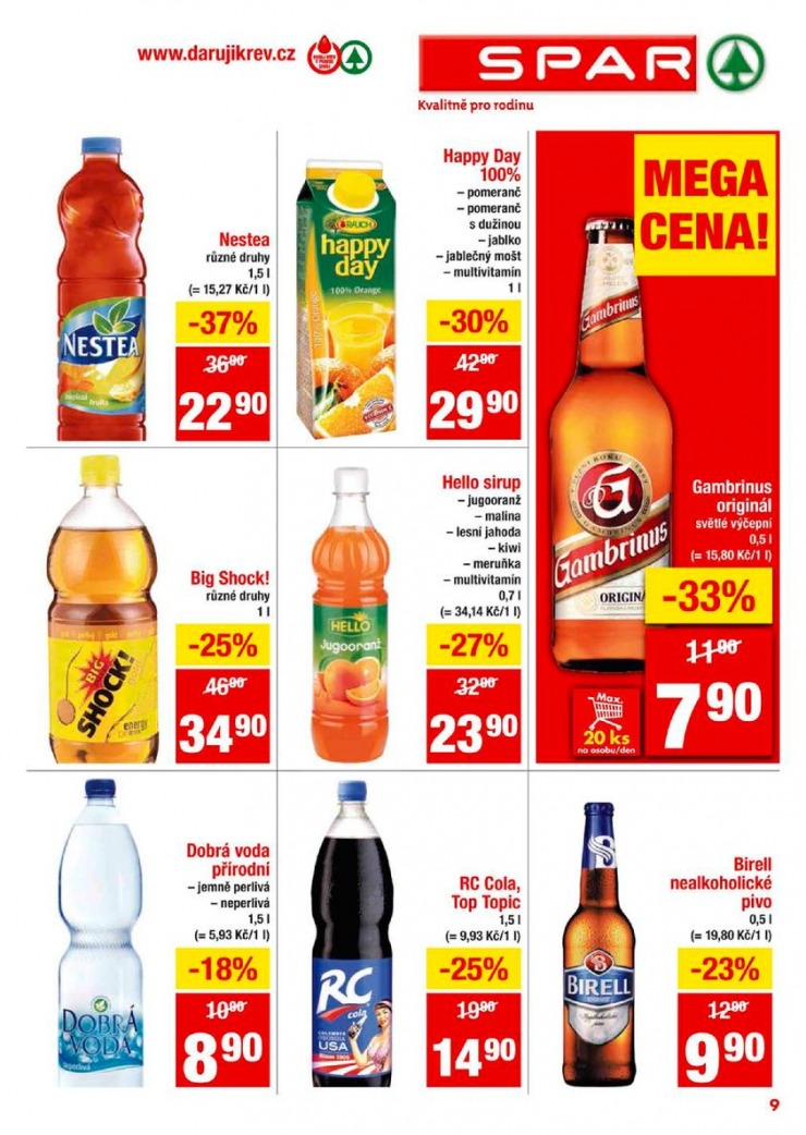 letk Interspar nabdka Spar od 17.4.2013 strana 1