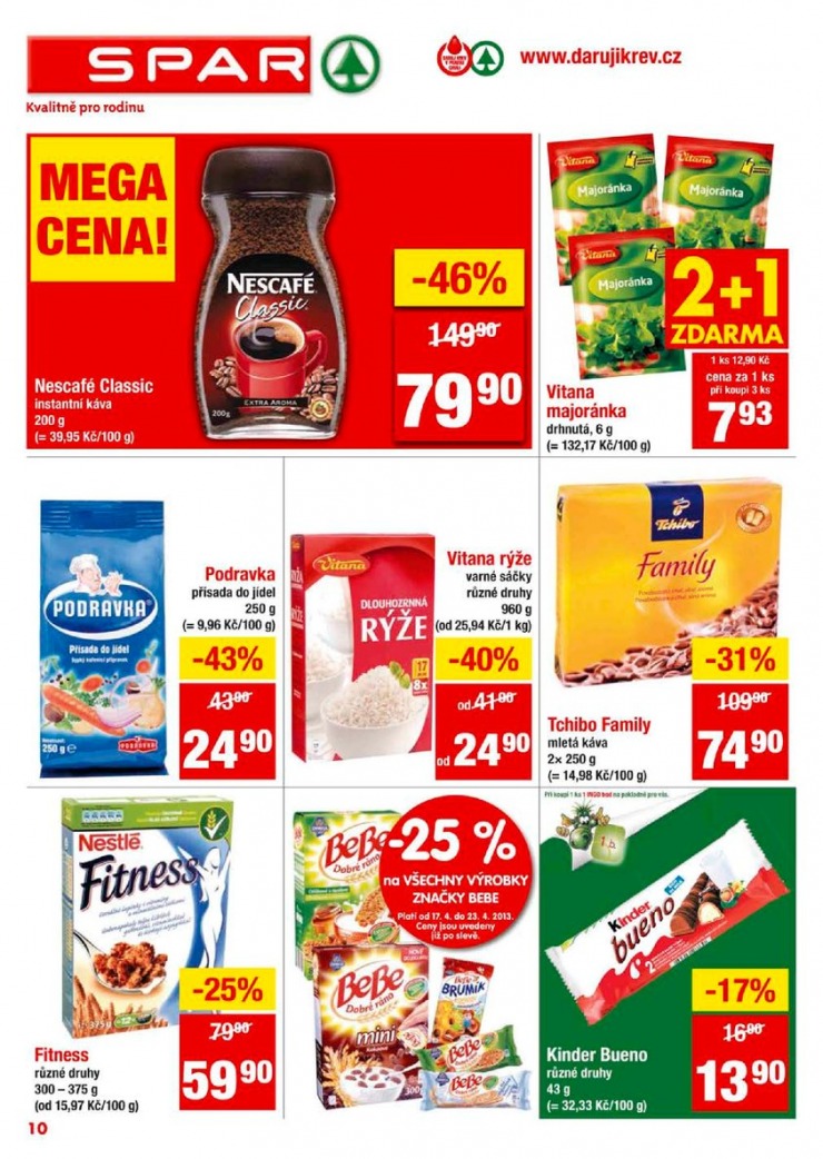 leták Interspar nabídka Spar od 17.4.2013 strana 1 leták Interspar nabídka Spar od 17.4.2013 strana 1