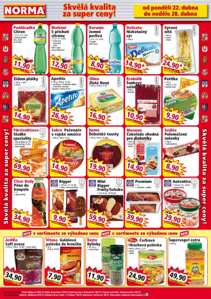 leták Norma Aktuální leták od 22.4.2013 strana 1 leták Norma Aktuální leták od 22.4.2013 strana 1