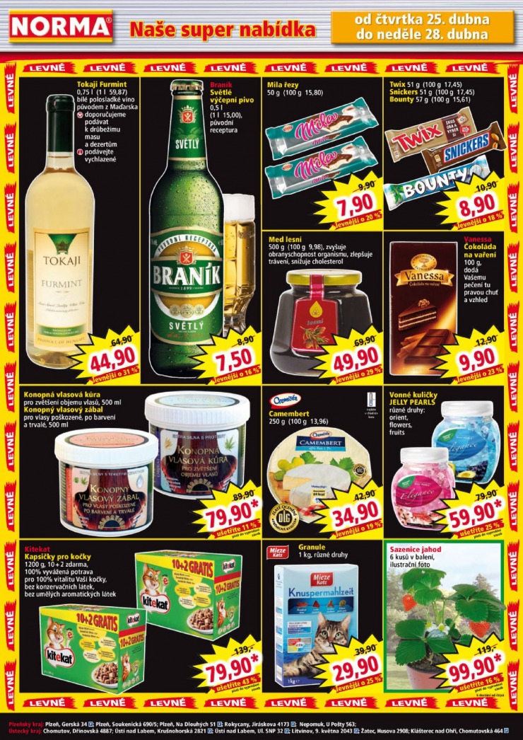 leták Norma Aktuální leták od 22.4.2013 strana 1 leták Norma Aktuální leták od 22.4.2013 strana 1