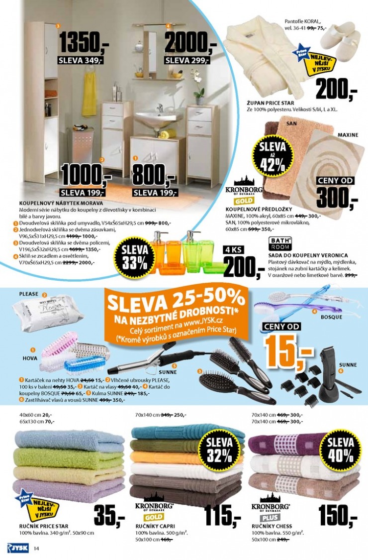leták Jysk Nabídka týdne od 11.4.2013 strana 1 leták Jysk Nabídka týdne od 11.4.2013 strana 1