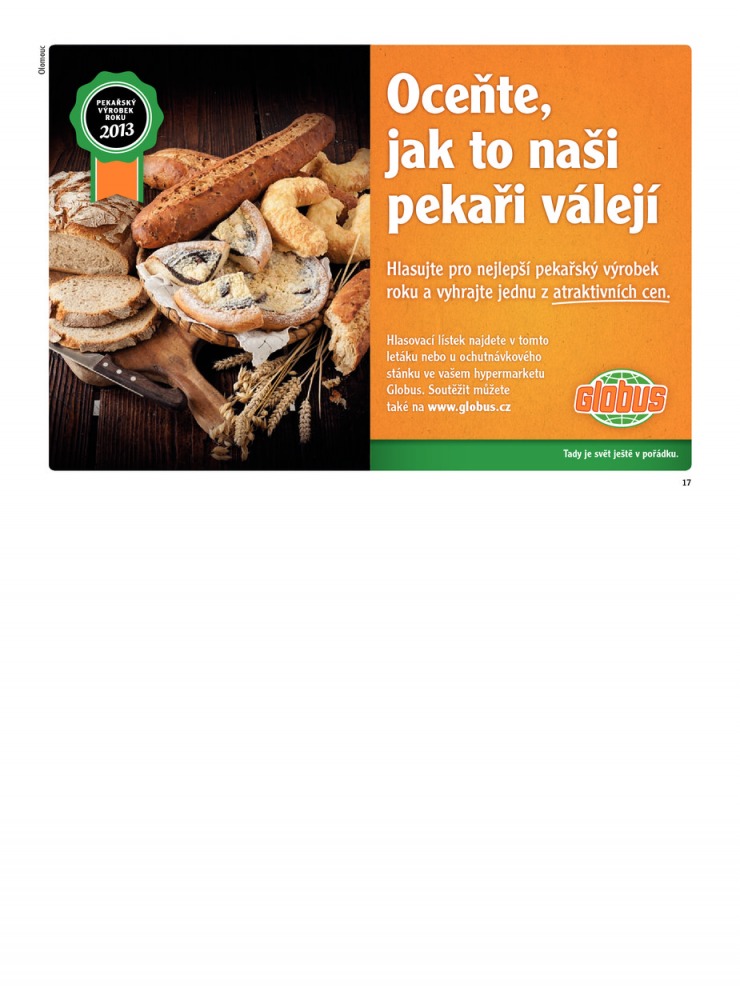 leták Globus Naše noviny od 18.4.2013 strana 1 leták Globus Naše noviny od 18.4.2013 strana 1