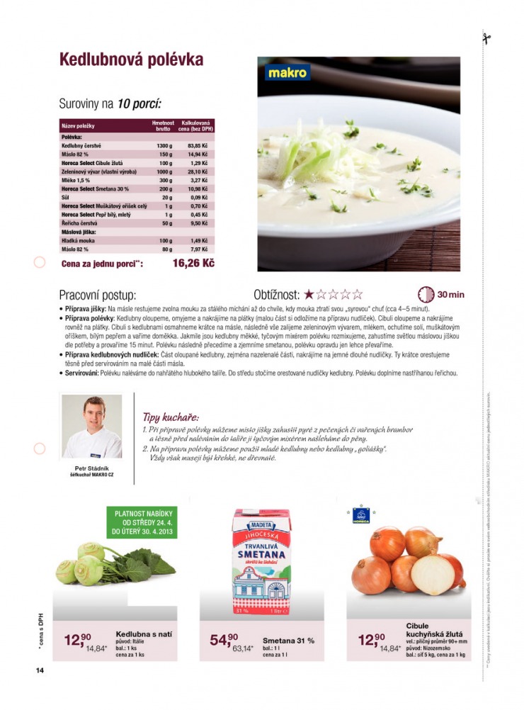 let�k Makro �erstv� potraviny od 24.4.2013 strana 1