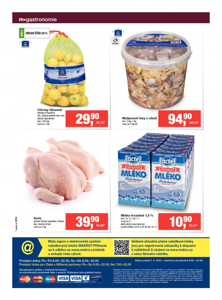 leták Makro Čerstvé potraviny od 24.4.2013 strana 1 leták Makro Čerstvé potraviny od 24.4.2013 strana 1