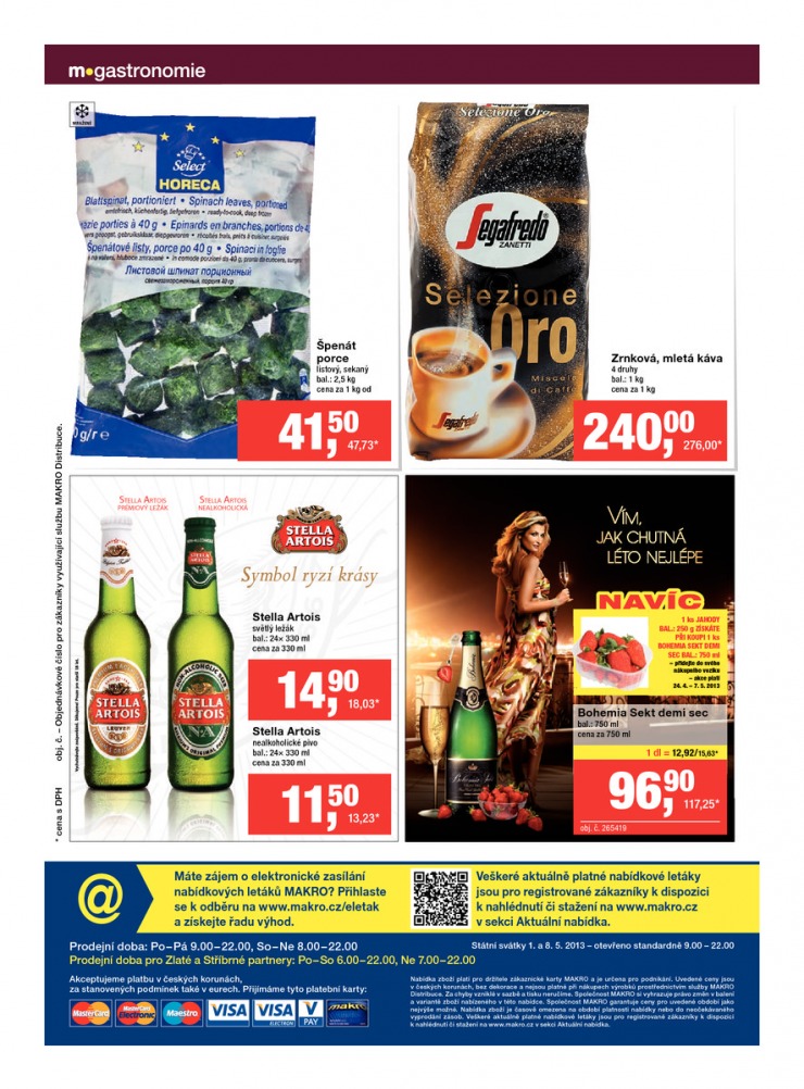 leták Makro Trvanlivé zboží od 24.4.2013 strana 1 leták Makro Trvanlivé zboží od 24.4.2013 strana 1